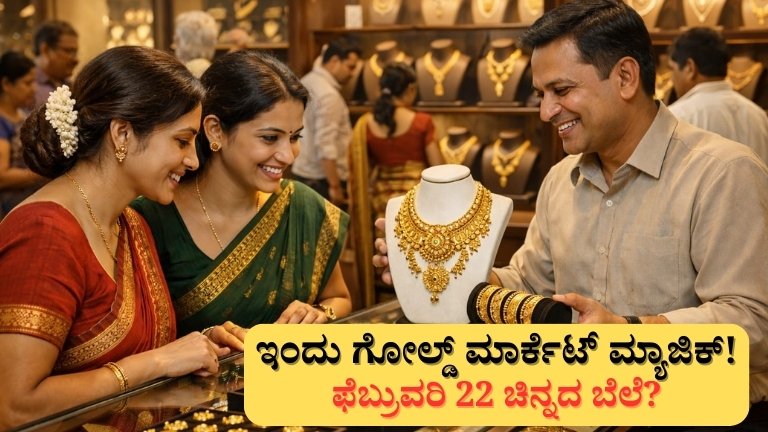ಇಂದು ಗೋಲ್ಡ್ ಮಾರ್ಕೆಟ್ ಮ್ಯಾಜಿಕ್! ನಿನ್ನೆ ಏರಿಕೆಯಾದ ದರ ಇಂದು ಎಷ್ಟಿದೆ?