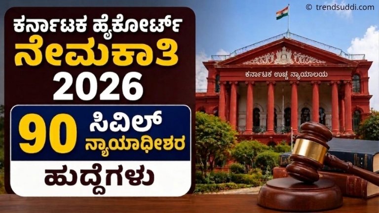Karnataka High Court Recruitment 2026