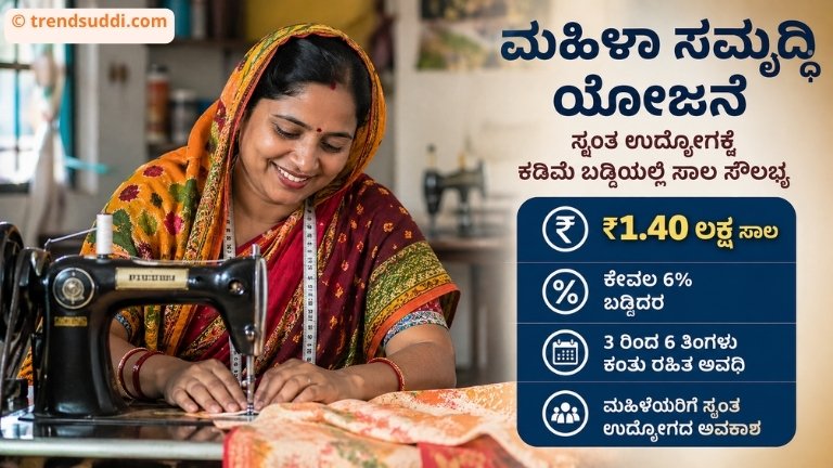 ಮಹಿಳಾ ಸಮೃದ್ಧಿ ಯೋಜನೆ 2026