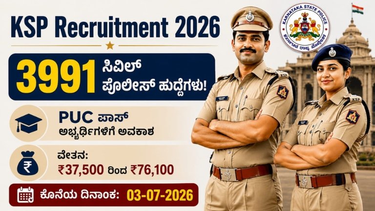 KSP Recruitment 2026